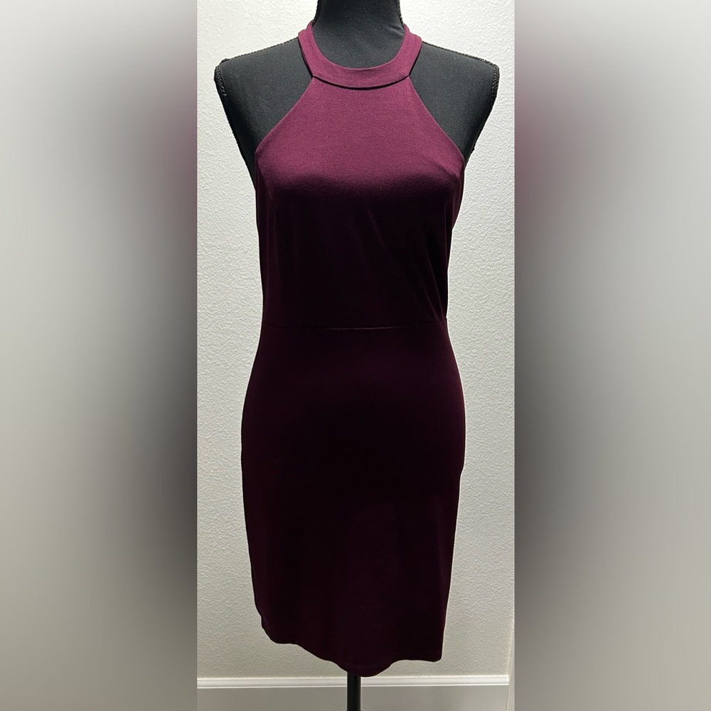 Lulus Pencil Mini Dress - Medium - Wine Red - Used